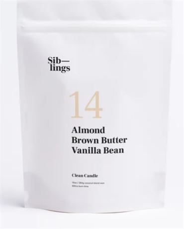 Sib— lings No 14 — Almond, Brown Butter, Vanilla Bean 10 oz