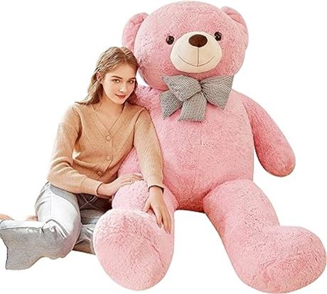 59 inches - IKASA Giant Teddy Bear Stuffed Animal - Large Soft Toys Cute Plush T