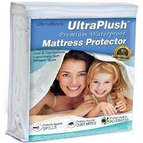 UltraPlush Premium Queen Mattress Protector