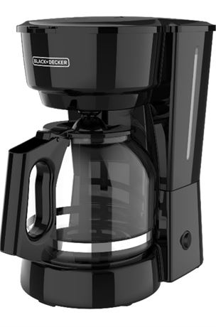 BLACK+DECKER 12-Cup Coffee Maker with Easy On/Off Switch, Easy Pour, Non-Drip