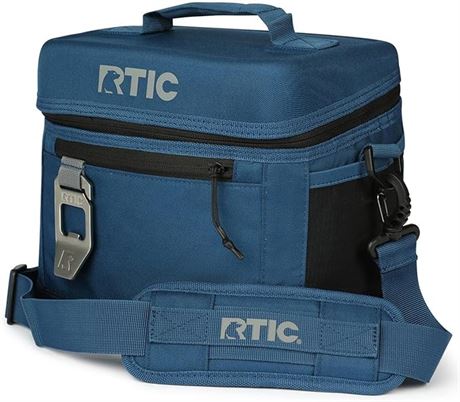 10x7x8.5 in - RTIC 8 Can Everyday Cooler, Soft Sided Portable Insulated Cooling