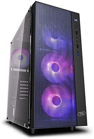 DEEPCOOL MATREXX 55 MESH ADD-RGB 4F PC case E-ATX Supported,Mesh Front Panel and