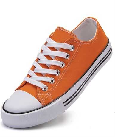 7.5 - Orange - Sneakers for Women Fashion Sneakers Tennis Shoes Women Sneakers