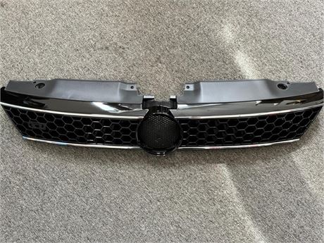Car Front Kidney Grille Bumper Grill Replacement For V/W For Polo 6R 2009 2010 2