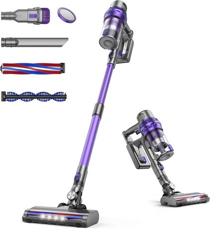 Laresar Cordless Vacuum Cleaner, 30 Kpa Powerful Stick Vacuum (Elite 1)