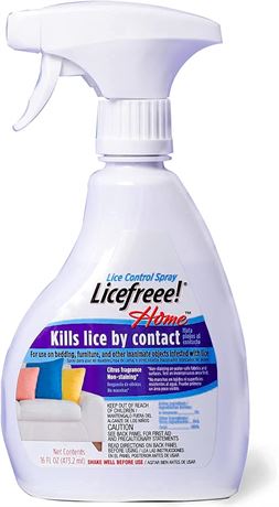 16OZ - Licefreee Home Lice Treatment Spray for Furniture