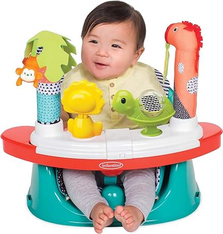Infantino 3-in-1 Grow-with-Me Discovery Seat and Bo...