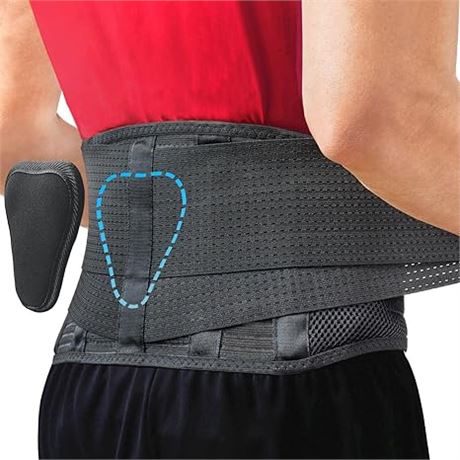 Sparthos Back Brace for Lower Back Pain - Immediate Relief from Sciatica, Hernia