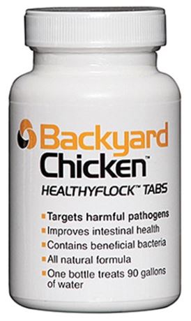Backyard Chicken Healthyflock Tabs 90 Tabs Treats 90 Gallons of Water