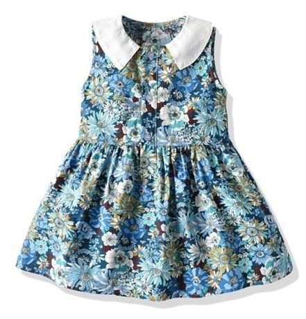 Summer Hawaii Style Toddler Dress (110)