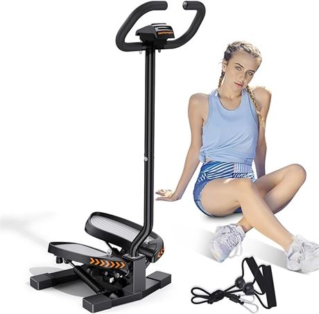 SIMILAR, Sportsroyals Stair Stepper for Exercises-Twist Stepper with Resistance