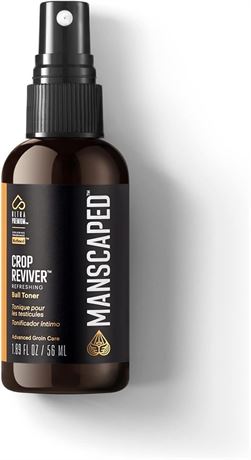 MANSCAPED™ The Crop Reviver™, Hydrating & Refreshing Men's Body Toner Spray, Co
