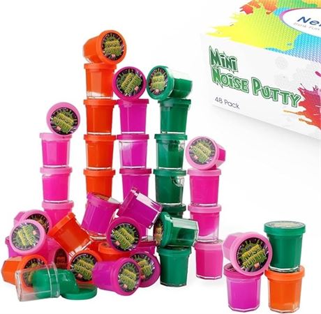 Party Favors for Kids - 48 Mega Party Favor Pack of Slime