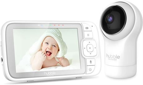 Hubble View Pro 5" Video Baby Monitor with Camera and Audio, Wireless