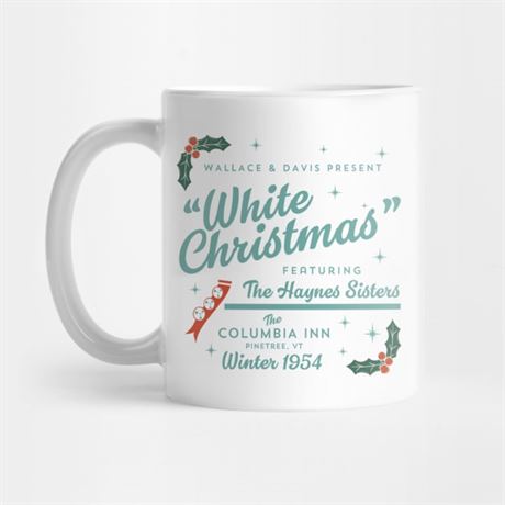 10OZ - White Christmas Ad Mug