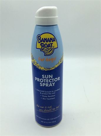 Banana Boat Dog Sunscreen Spray – SPF 50 Sun Protector Spray for Dogs 5.5oz