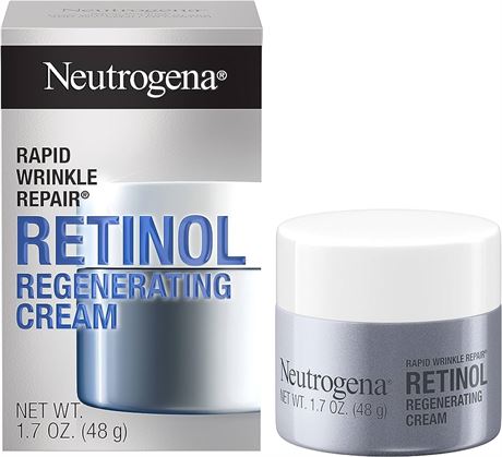 1.7 oz (43g) - Neutrogena Rapid Wrinkle Repair Retinol Anti-Wrinkle Regenerating