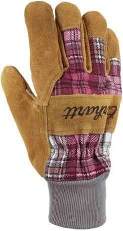 Carhartt women's Suede Work Glove With Knit CuffCold Weather Gloves