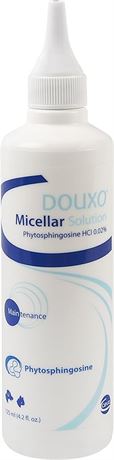 125 ml/ 4.2 fl oz - Sogeval Douxo Micellar Ear Cleansing Solution FOR CATS DOGS.