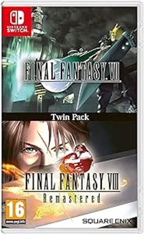 Final Fantasy VII / Final Fantasy VIII Remastered Twin Pack - Nintendo Switch