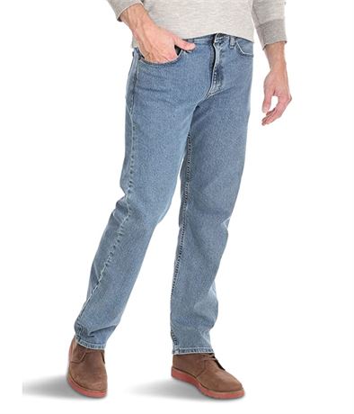 50W x 30L - Wrangler Authentics Men's Relaxed Fit Comfort Flex Waist Jean