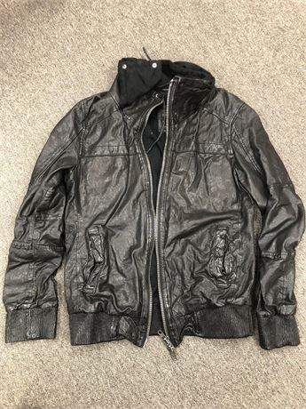 Allsaints Contract AH110-2 Leather Jacket-Used-Medium