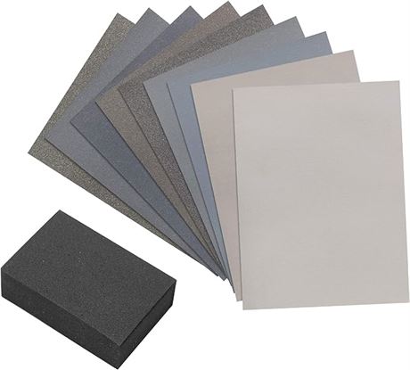 MICRO MESH SANDING SHEETS INTRODUCTORY WOOD KIT by Peachtree Woodworking