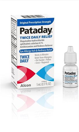 Pataday Twice Daily Relief, 0.17 Fl Oz