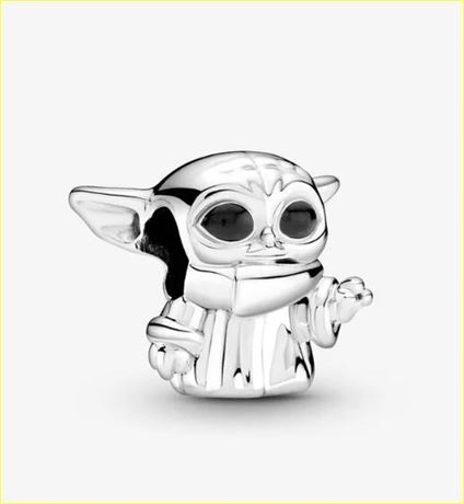 Star Wars: Baby Yoda Silver Charm