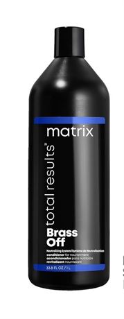 Matrix Total Results Brass Off Nourishing Conditioner, Moisturize and Tone Brass