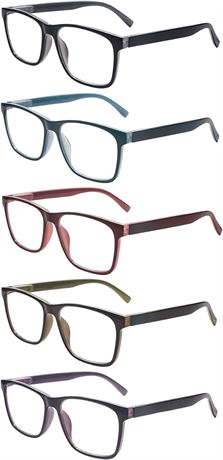5 Packs - SIGVAN Reading Glasses Blue Light Blocking for Men and Women, Quality