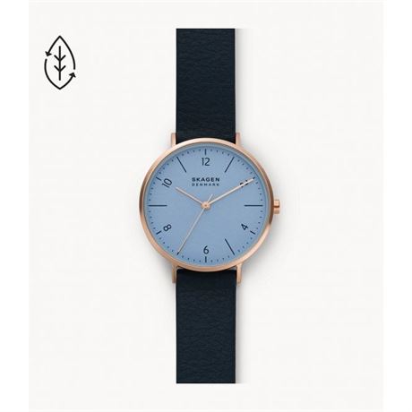 Skagen Unisex Stainless Steel Blue Watch