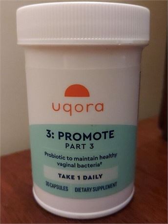 Uqora Part 3 PROMOTE ~ Probiotic Maintain Healthy Vaginal Bacteria