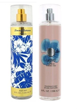 Tommy Bahama & Vince Camuto Ladies Body Mist Spray - Lot of 2 pcs