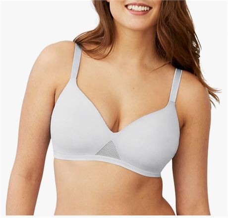 Hanes Women's Oh So Light Wireless T-Shirt Bra with ComfortFlex Fit and Comfort