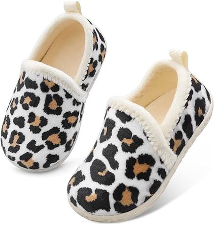 4.5-5 Infant -Lefflow Toddler Slippers Boys Girls House Shoes Slip on Baby Sock
