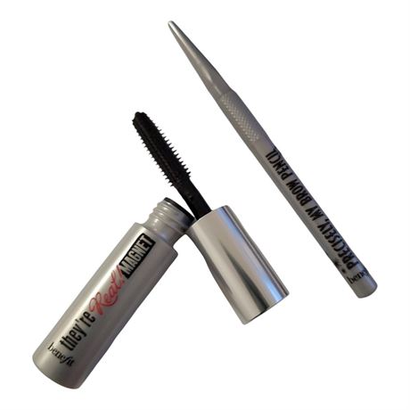 BENEFIT DUO precisely my brow pencil and They’re Real! Magnet Mascara