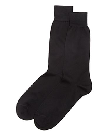 2 Pack, Size: 10-13, The Men's Store at Bloomingdales Cotton Blend Dress Socks