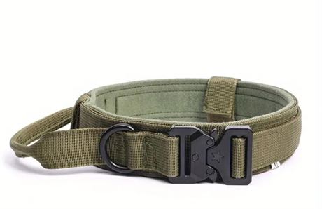 Adjustable Military Training Nylon Dog Collar
