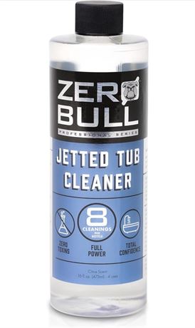 Zero Bull Jetted Bathtub Cleaner. 8 cleans per bottle. The most powerful and saf