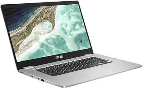 Asus Chromebook 15.6" FHD Laptop - Intel Celeron Dual-Core N3350, 4GB RAM, 32GB