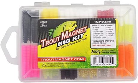 142 Piece Kit - Trout Magnet Original , Fishing Equipment and Accessories, 20 Ho