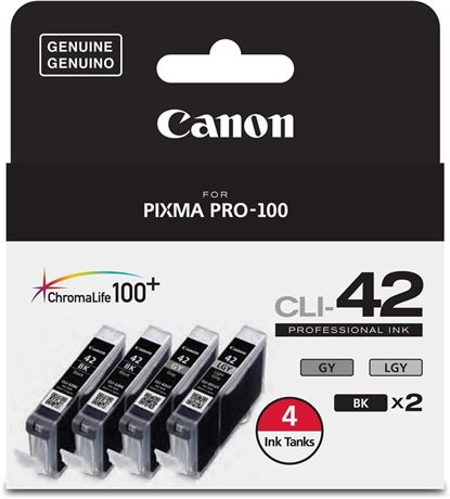 Canon Ink CLI-42 4 PK Value Pack Ink