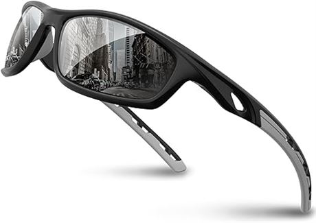 RIVBOS Sunglasses for Men Women Polarized UV Protection Sports Fishing Driving