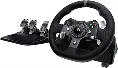 Logitech Driving Force G920 Steering Wheel and Pedals, (Xbox One/PC, Steering Wh