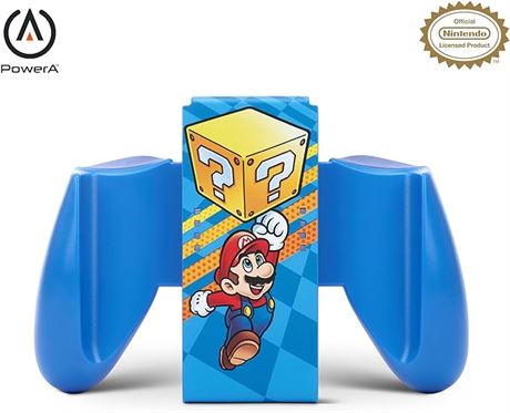 PowerA Joy-Con Comfort Grip for Nintendo Switch - Mystery Block Mario, game cont