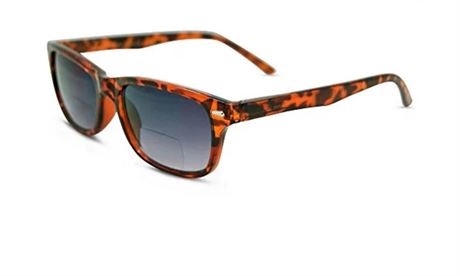 In Style Eyes Seymore Retro BiFocal Sunglasses for Women and Men Tortoise