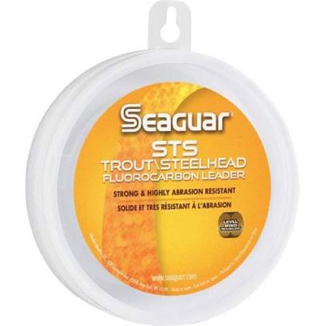 Seaguar STS Salmon 100% Fluorocarbon Fishing Line 50lbs 100yds Bre...