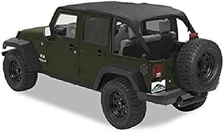 Pavement Ends by Bestop 41526-35 Black Diamond Sun Cap Plus for 2007-2018 Wrangl