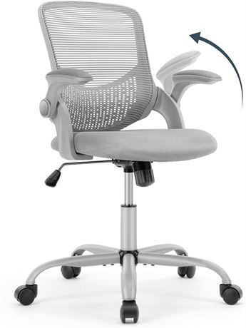 Office Chair Desk Chairs Mesh Computer Desk Chair - Grey